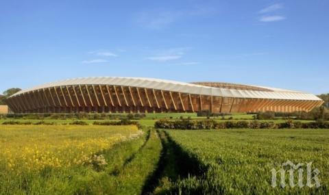 Строят най-екологичния стадион в света