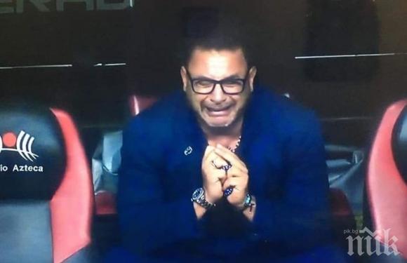 Треньор рухна в сълзи след най-големия триумф в живота си