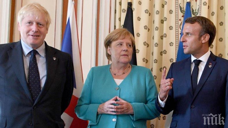 Джонсън, Макрон и Меркел призоваха за деескалация на напрежението между САЩ и Иран