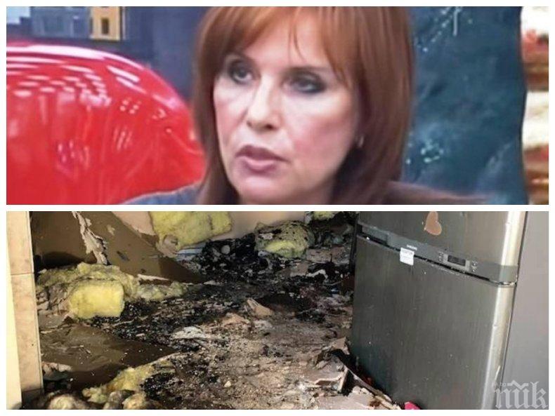 ЕКСПЛОЗИЯ: Мощен взрив разби апартамента на Кичка Бодурова (СНИМКИ)