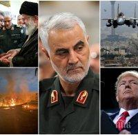 ЕКСКЛУЗИВНО: Започна ли войната? Иран атакува бази на САЩ в Ирак  