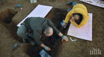 археолози проучиха непокътната иманяри надгробна могила лясковец