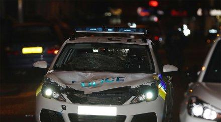 нафиркан козирката мерцедес отнесе вратата патрулка бургас