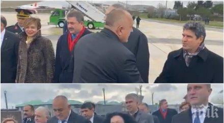 първо пик премиерът борисов пристигна откриването турски поток истанбул обновена снимки