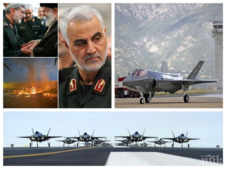 СТРАШИЛИЩА ВЪВ ВЪЗДУХА! САЩ демонстрира невероятна военна мощ, която ще изпепели Иран (ВИДЕО/СНИМКИ)
