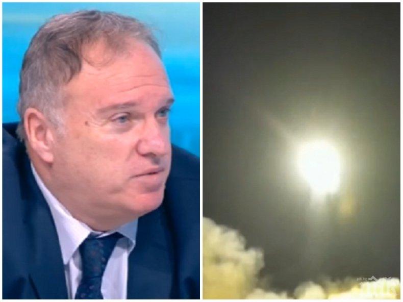 Проф. Владимир Чуков след ракетната атака на Иран: Ударът беше филмов ...