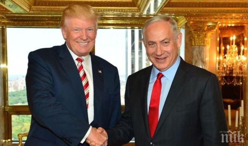 Доналд Тръмп и Бенямин Нетаняху обсъдиха двустранни и регионални въпроси

 