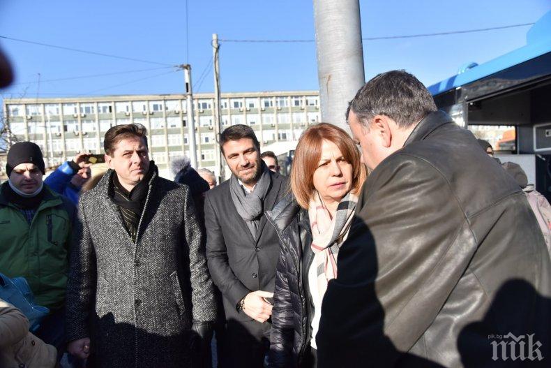 Фандъкова: Три нови електробуса тръгват от кв. Слатина до Симеоновския лифт