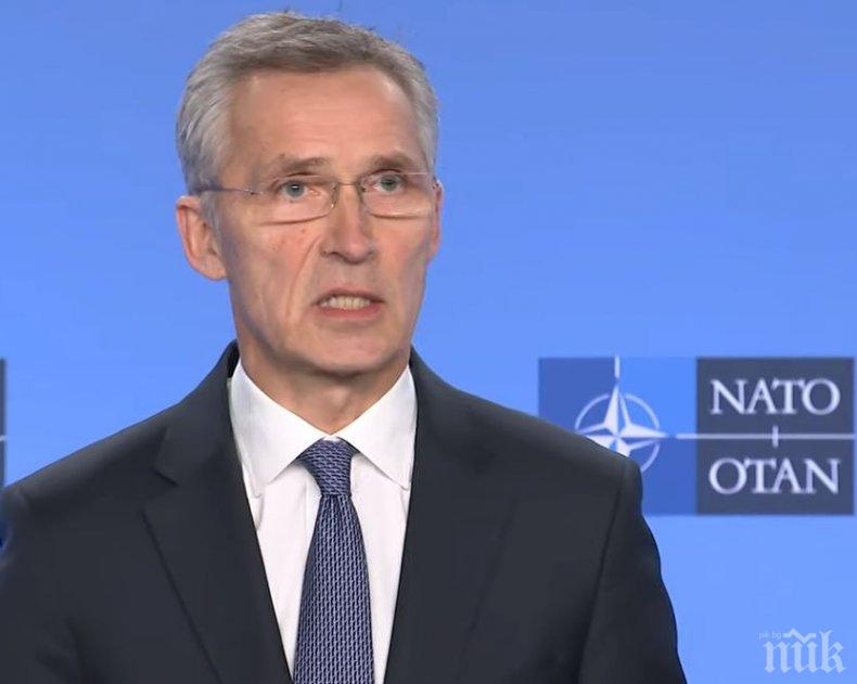 Столтенберг даде на заден: НАТО трябва да избягва военна ескалация в Украйна