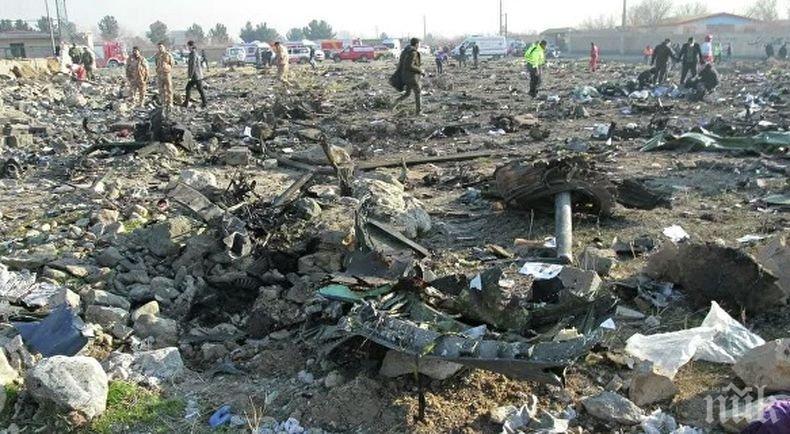 Канада и Иран обмислят общо разследване на самолетната катастрофа край Техеран