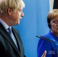 Борис Джонсън и Ангела Меркел обсъдиха Русия и Китай