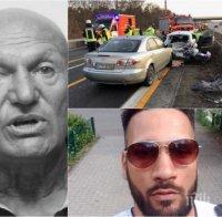 МИСТЕРИЯ: Изпари се шофьорът, убил Шабан Шаулич при жестока катастрофа в Германия