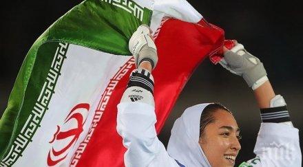 известната спортистка иран избяга страната
