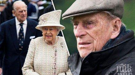 принц филип напусна бесен имението сандригам срещата хари