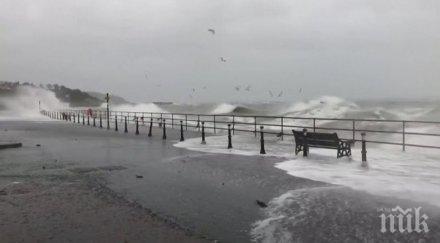 000 души останаха без ток северна ирландия заради бурята брендън