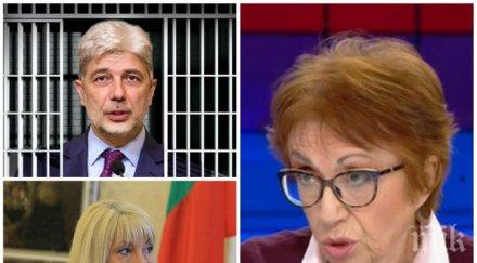 евдокия манева остър коментар ареста нено димов жертвоприношението министърът регионалното развитие областният управител