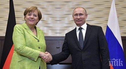 жицата лидерите русия германия обсъдиха ситуацията либия