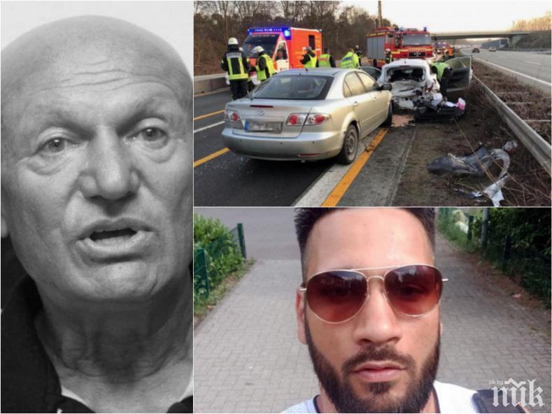 МИСТЕРИЯ: Изпари се шофьорът, убил Шабан Шаулич при жестока катастрофа в Германия