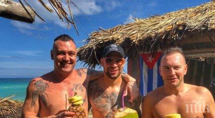 бандата разпуска плаж куба