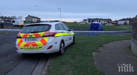 ужасяващо човешки останки чанта оставена къща дъблин снимки