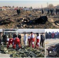Телата на загиналите в авиокатастрофата в Иран украинци бяха транспортирани в Киев