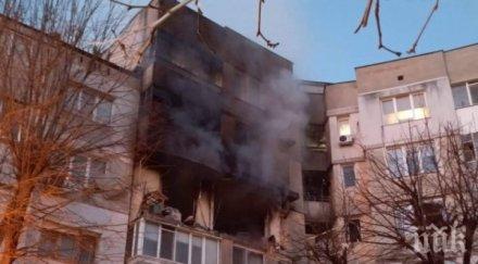 скенер изследва армировката взривения блок варна