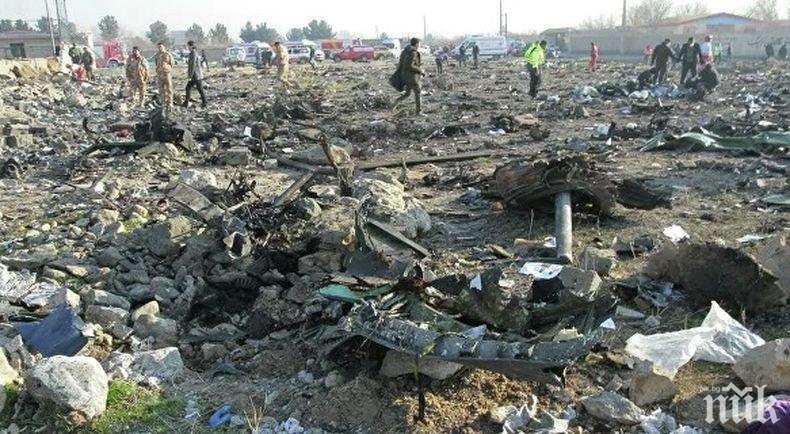 Иран върна останките на загиналите украинци от сваления Боинг