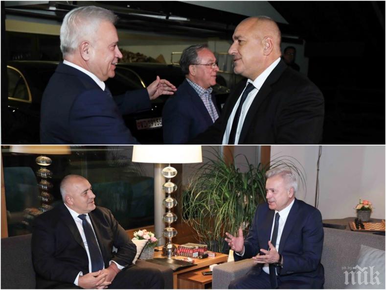 ИЗВЪНРЕДНО В ПИК: Нова ключова среща на Борисов в Давос - премиерът разговаря с президента на Лукойл (СНИМКИ)