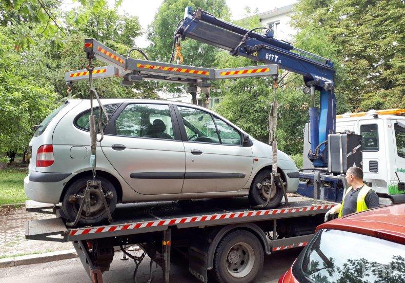 Стартира есемес услугата, известяваща за вдигнати коли в София