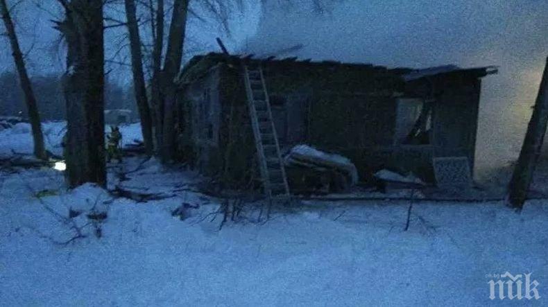 Трагедия: Девет загинали при пожар в Томска област

 