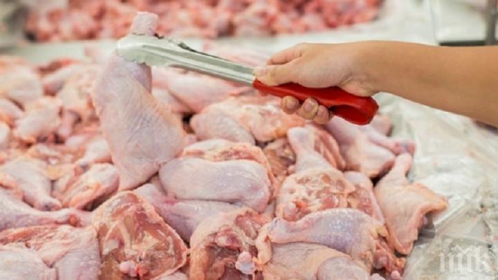 Спипаха още пратки пилешко месо със салмонела от Полша