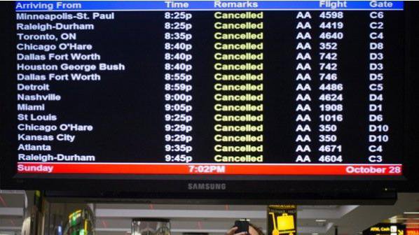 В Ню Йорк са отменени над 1000 полета, заради нова буря