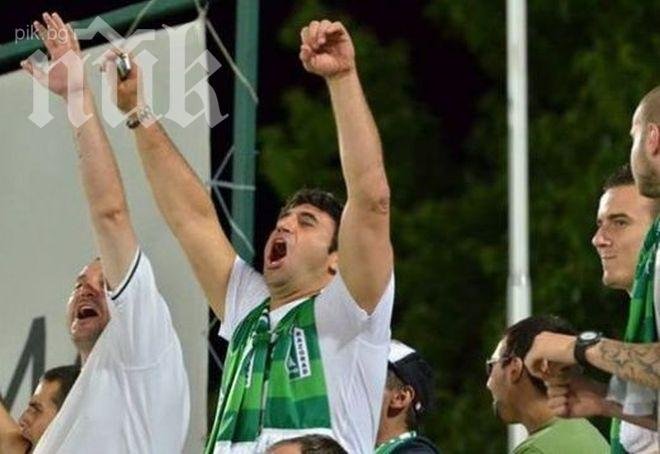 Душманинът на Стойчо Младенов щурее в агитката на Лудогорец