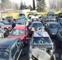 ОТ ПОСЛЕДНИТЕ МИНУТИ: Пламна автоморга в Хасково