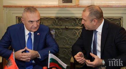 румен радев коментира евроинтеграцията западните балкани среща президента албания
