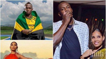 юсейн болт става баща първи път