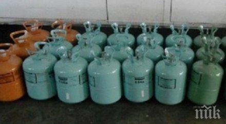 конфискуваха 129 тона контрабанден фреон капитан андреево