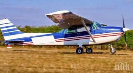 последните минути малък самолет паднал русенско село двама пострадали