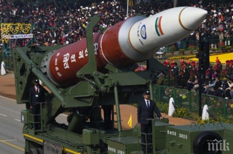 Делхи показа за пръв път индийска ракета за сваляне на сателити