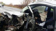 Тежка катастрофа с две жертви затвори пътя Русе-Силистра