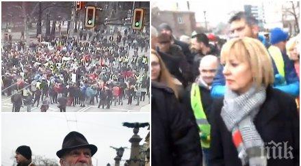 извънредно пик ресторантьорите напуснаха протеста възмутени метежници възраждане мая манолова незаконно блокираха орлов мост начело йоло денев столича