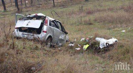 опел излетя приземи нива