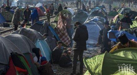 френската полиция изсели мигранти северната част париж