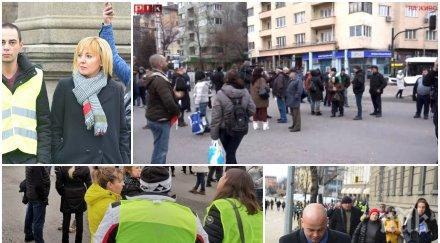 скандал души държаха часа орлов мост блокада незаконно телевизията бсп машина провокации червената медия нинова лъже спрени автобуси входа софия обнов