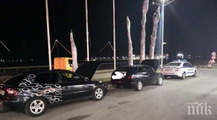 опасни гонки пловдив полицията спипа двама