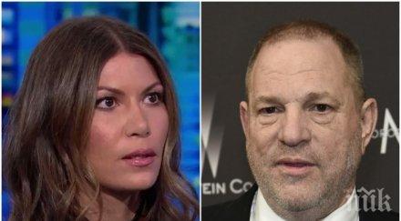 една жертва сексманиака уайнстийн бивша актриса свидетелства продуцента