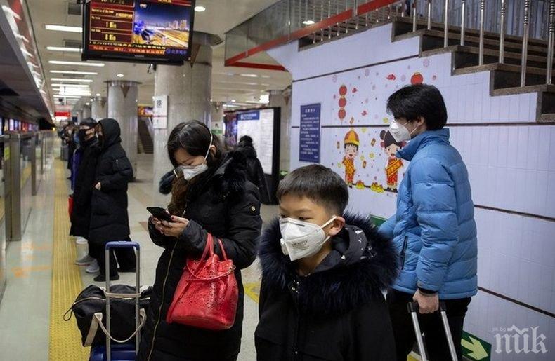 Ужасът расте: Броят на жертвите на коронавируса в китайската провинция Хубей достигна 162-ма души