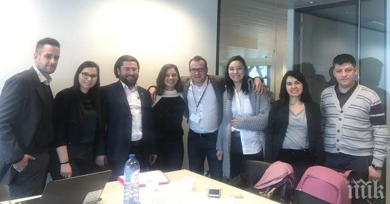 Първа среща по проект MiSport се проведе в Брюксел