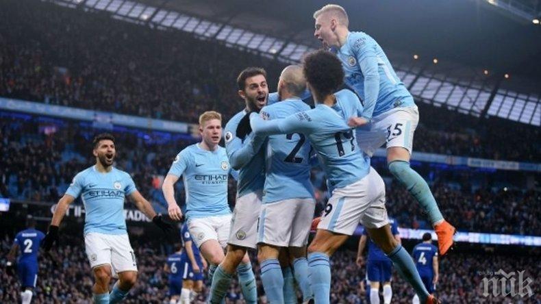 Манчестър Сити се класира за финала в турнира за Купата на Лигата на Англия