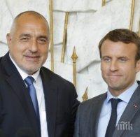 ПЪРВО В ПИК: Борисов благодари на Макрон за съдействието на Франция за извеждането на българите от Ухан